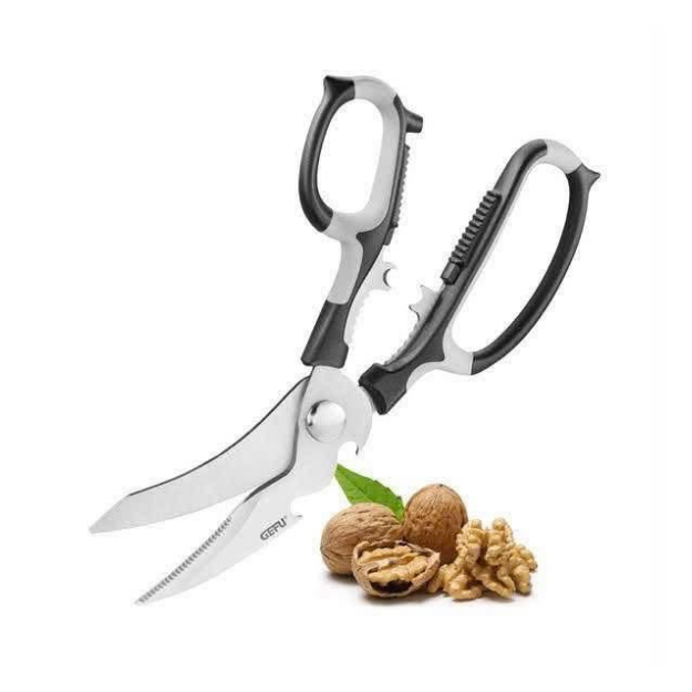Kéo nhà bếp đa năng GEFU 12665 Multico 22,9cm 4in1 - Cắt thực phẩm, khui nắp chai, mở nắp hộp & kẹp hạt