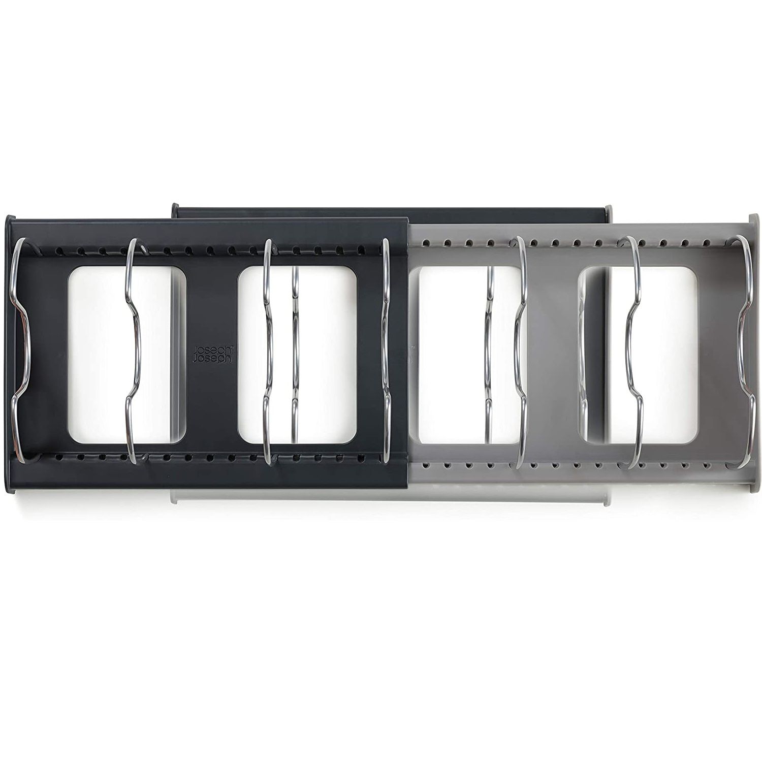 Khay đựng nồi, chảo, vung Joseph Joseph 85167 DrawerStore™ Ausziehbarer Kochgeschirr Organizer - Grau/Taube VE 4