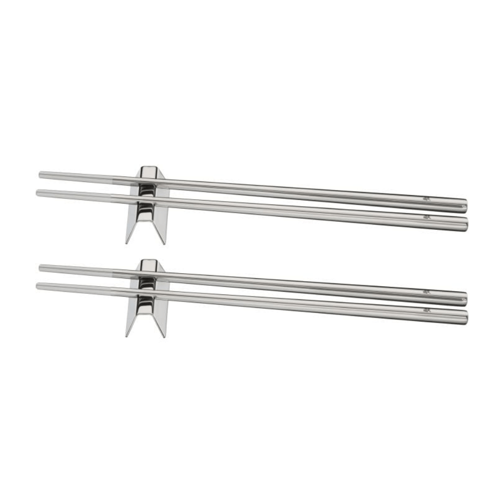 Set 2 đôi đũa WMF Nuova Chopsticks Set, 4tlg. - kèm gác đũa