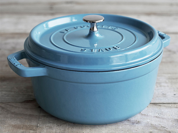 Staub - Nồi tròn màu xanh nhạt 16cm (1.2L)