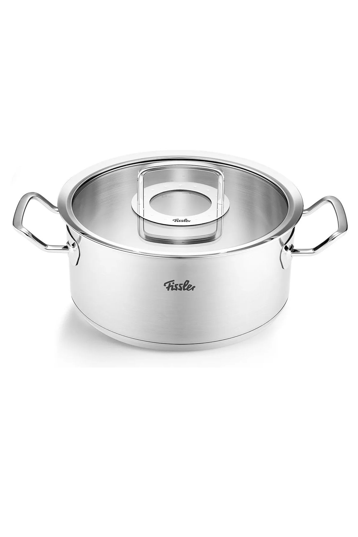 Bộ nồi Fissler Profi set 6 món vung kính kèm xửng hấp made in Germany