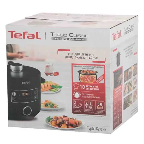 NỒI ÁP SUẤT ĐIỆN ĐA NĂNG TEFAL CY754830 TURBO CUISINO 5L