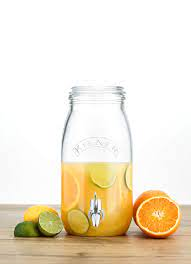 Bình nước thuỷ tinh có vòi Kilner 3L