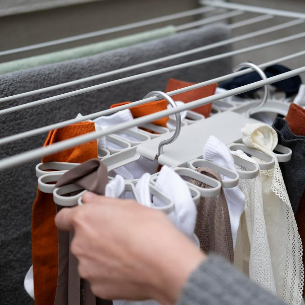 Móc treo đồ nhỏ hình cánh hoa Joseph Joseph 50052 Petal Small Items Hanger (Holds 32 pcs)