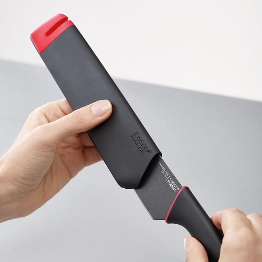Set 2 dao Joseph Joseph Slice & Sharpen 10146 Black/Red