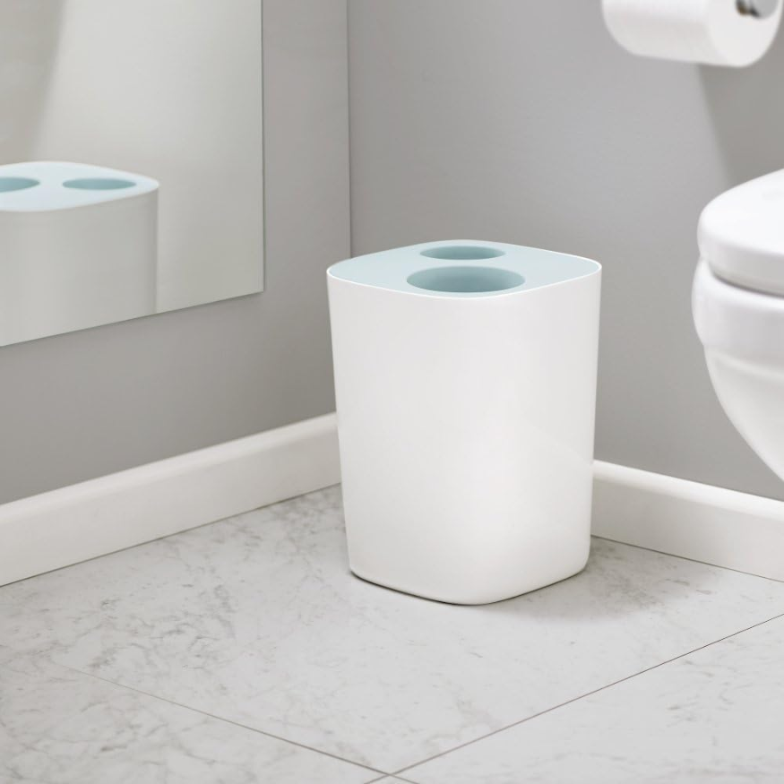 Thùng rác Joseph Joseph Split™ 70505 8L màu ​​xanh nhạt