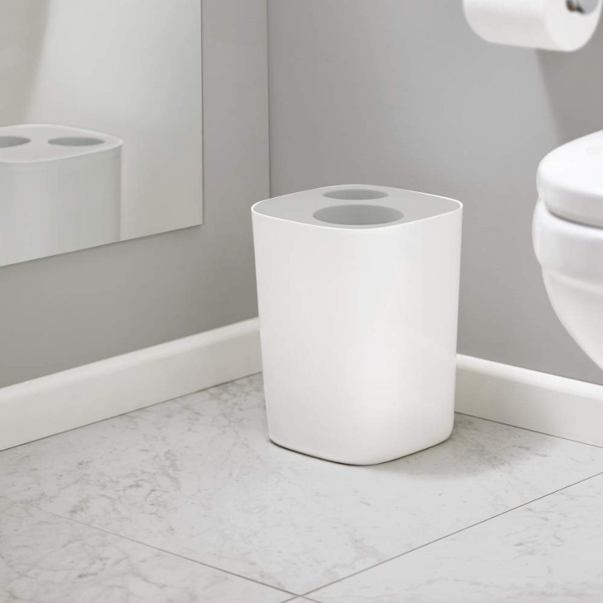 Thùng rác nhà tắm 2 ngăn Joseph Joseph 70514 Split 8L (Grey)