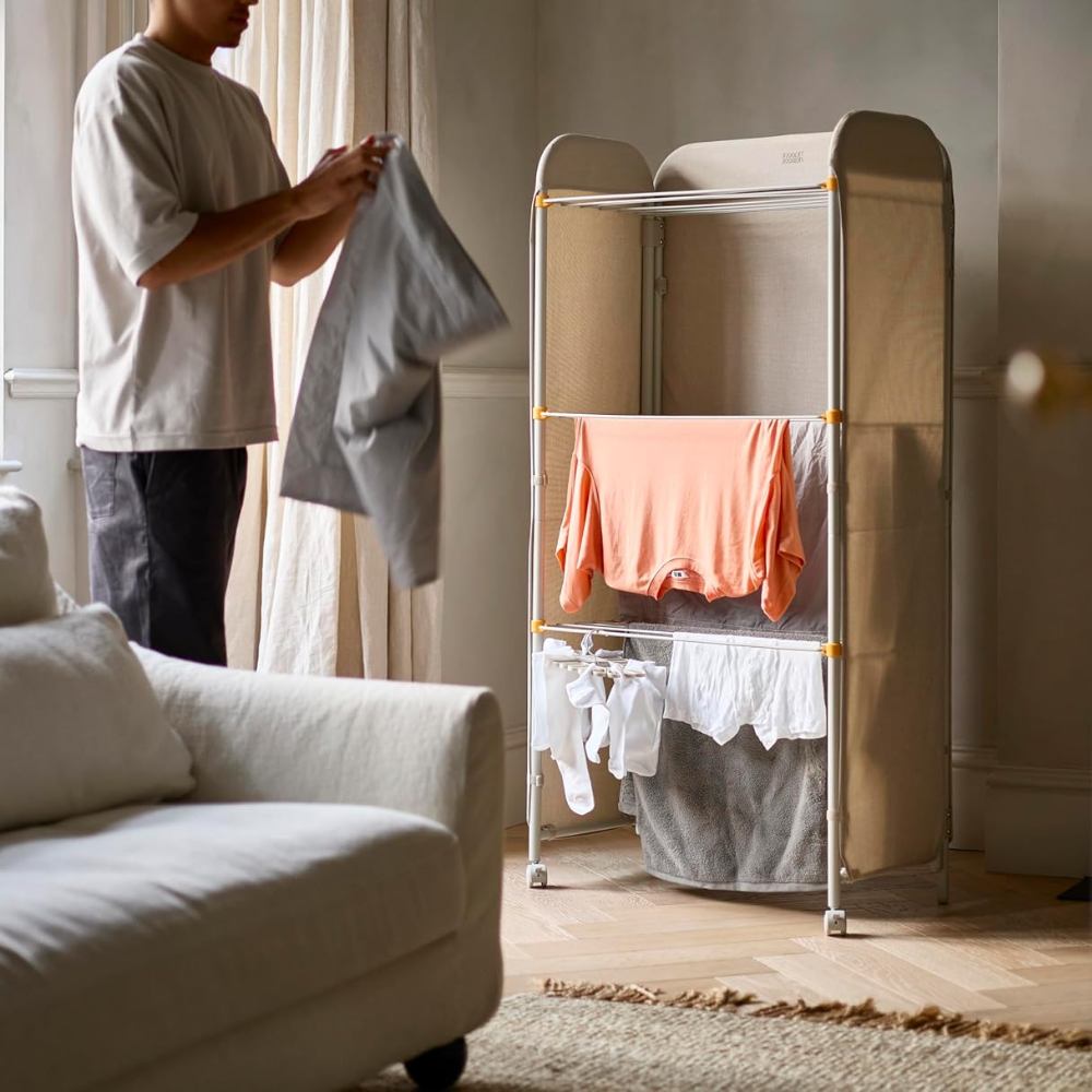 Tủ đựng quần áo Joseph Joseph 50055 Eclipse Screen Airer - Ecru