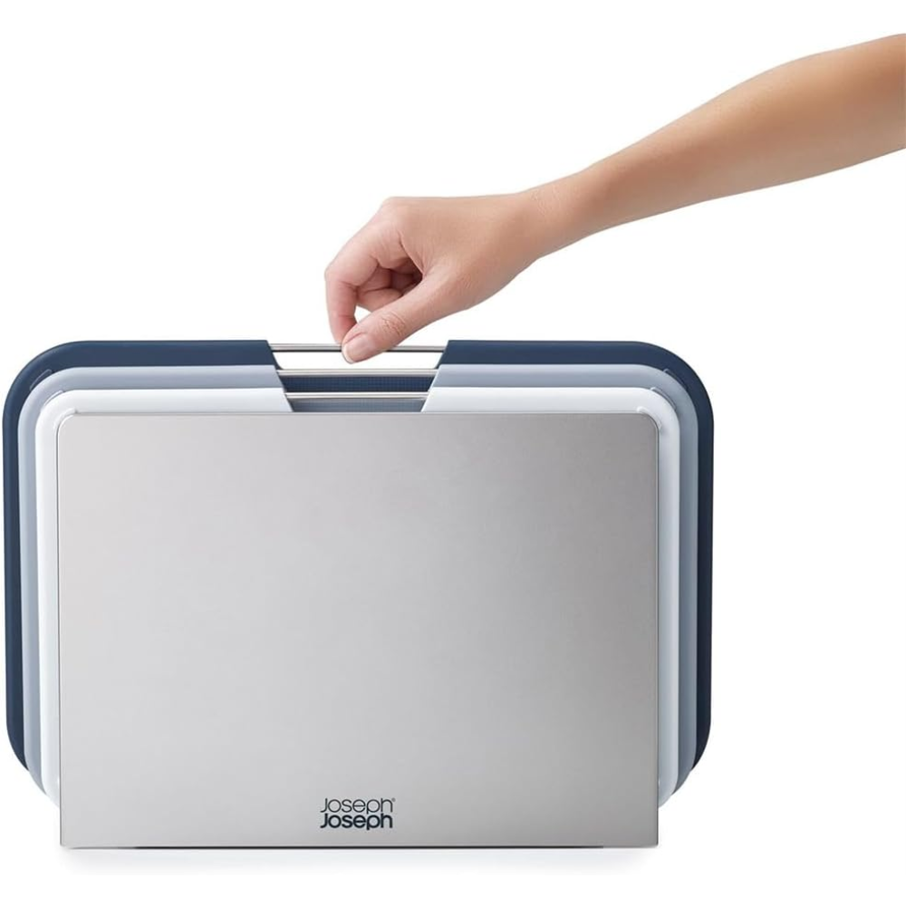 Bộ 3 thớt Joseph Joseph Nest Boards Regular 60146 Grey Blue màu xanh xám