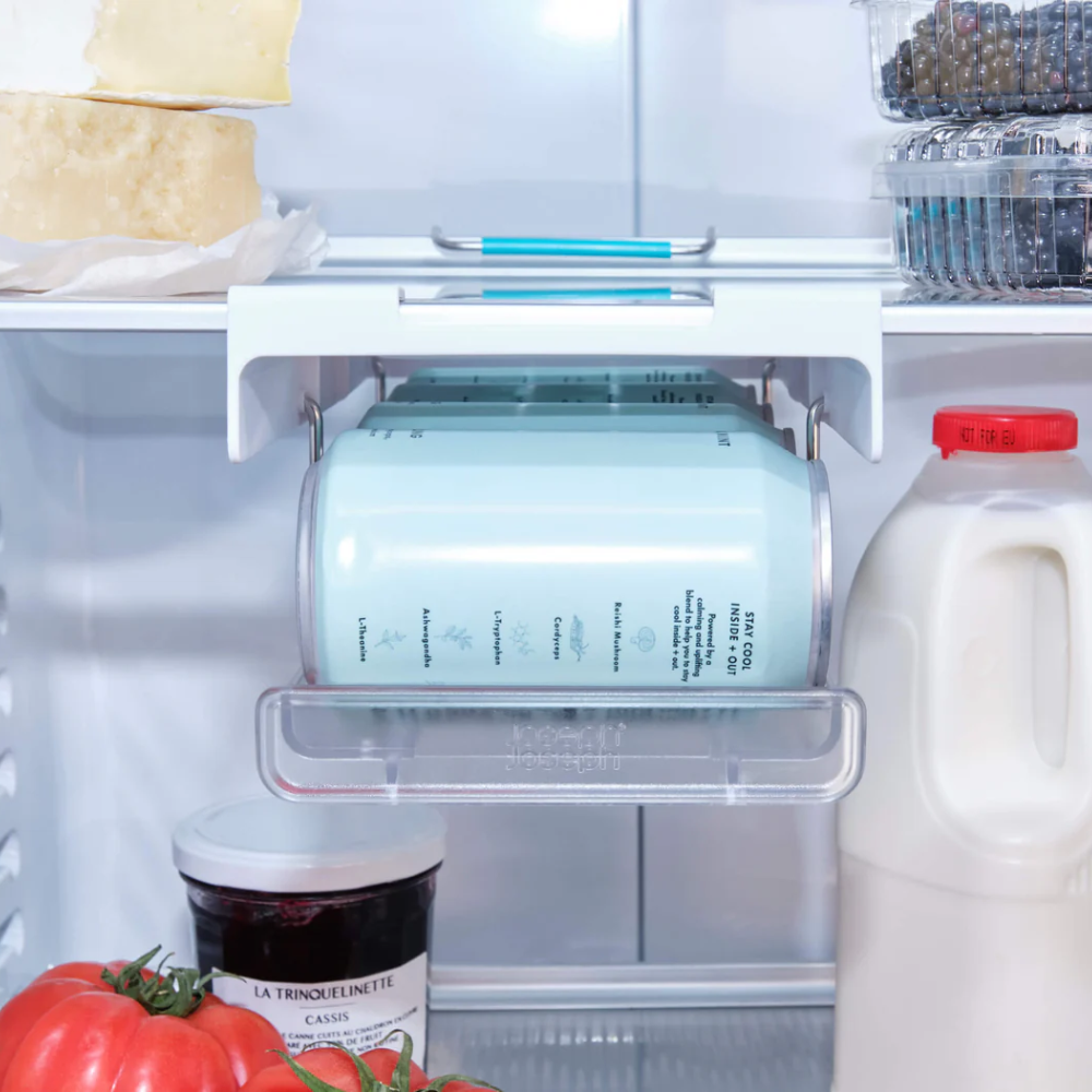 Bộ 2 giá để lon Joseph Joseph 8500008 FridgeStore™ Under-Shelf Pack of 2 Collapsible Can Dispensers
