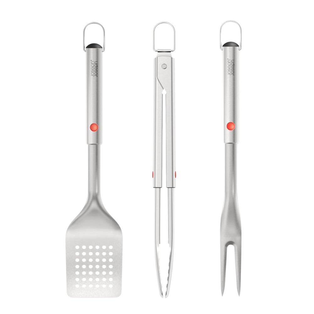 Bộ 3 món dụng cụ nướng BBQ Joseph Joseph 2000004 GrillOut 3pc BBQ Tool Set