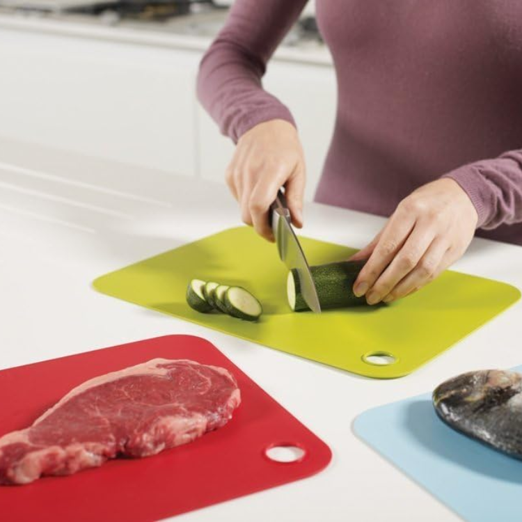 Bộ 3 Thớt Joseph Joseph 92104 Pop™ 3pc Chopping Mat Set - Multicolour