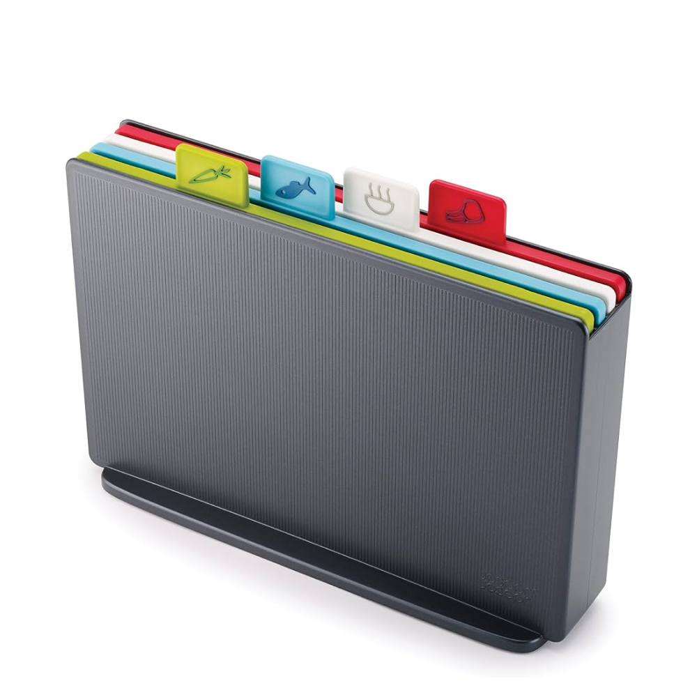 Bộ 4 thớt phân loại Joseph Joseph 60132 Index Regular (Graphite)