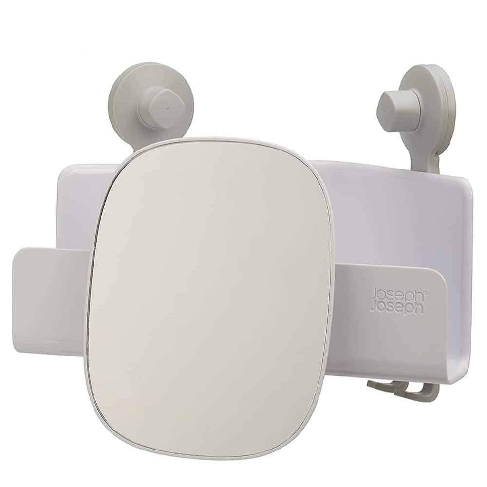 Kệ để đồ góc nhà tắm có gương gắn tường Joseph Joseph 70549 EasyStore Corner