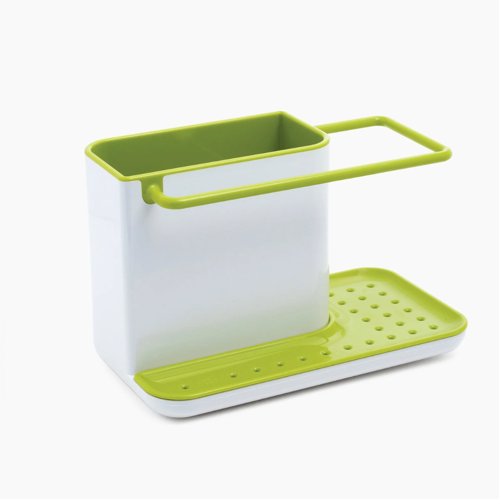 Giá để dụng cụ rửa chén Joseph Joseph 85021 Caddy (White / Green) (màu trắng/ xanh cốm)