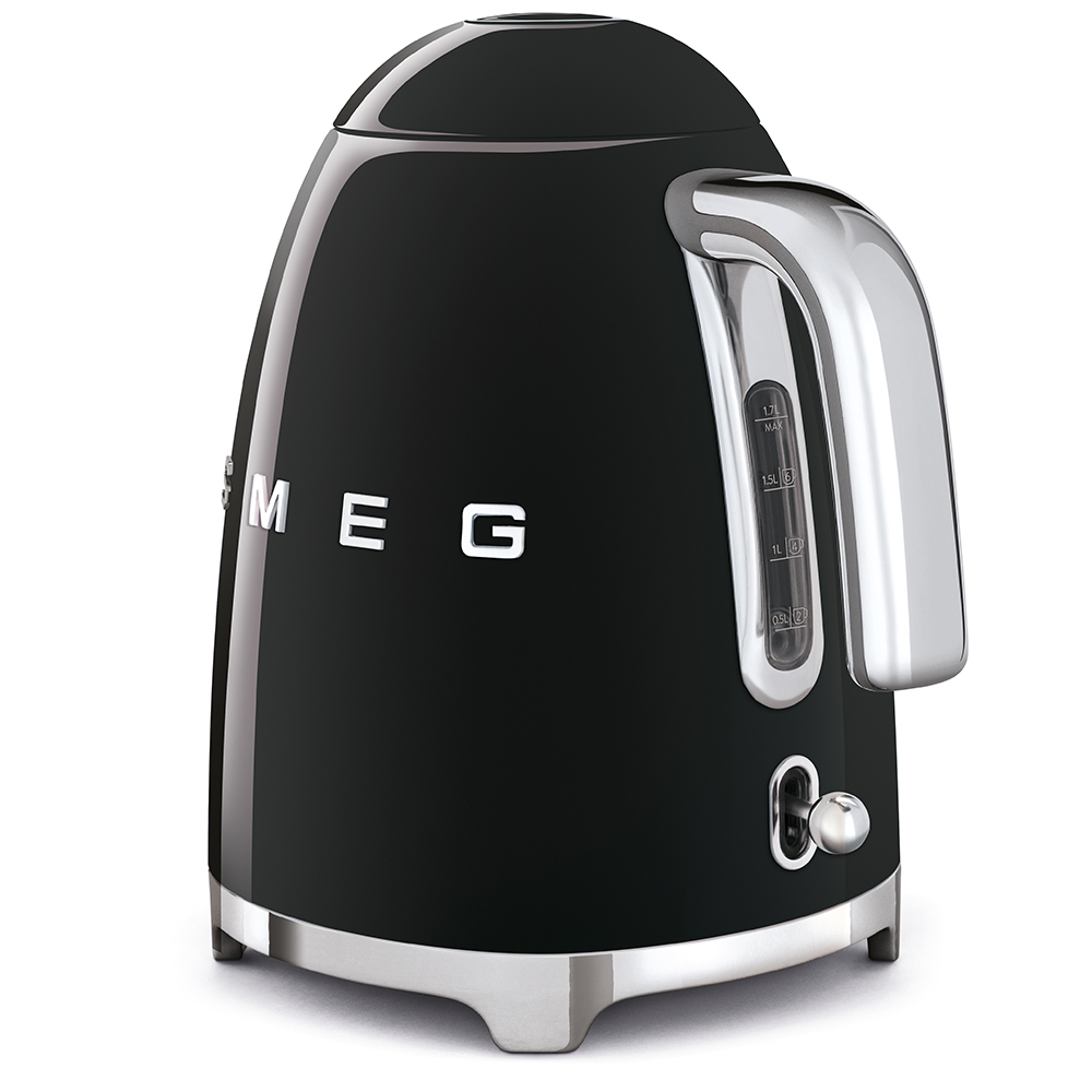 Ấm siêu tốc SMEG KLF03BLEU màu đen