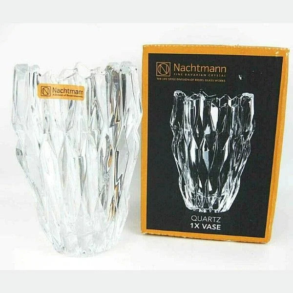 Lọ hoa oval Quartz 16cm Nachtmann