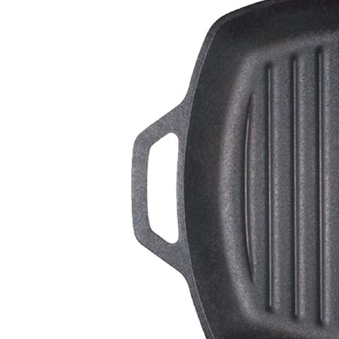 Chảo gang nướng Lodge vuông 26.67cm – Chính hãng Mỹ