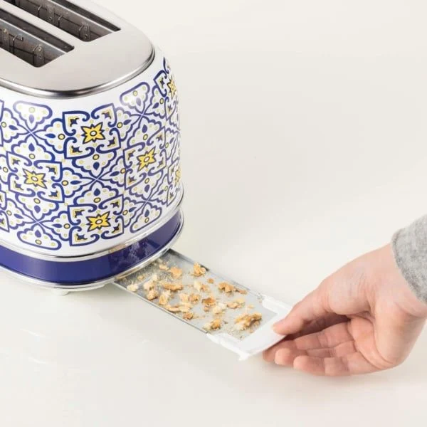Máy nướng bánh sandwich Ariete 00C197100AR0 màu trắng xanh