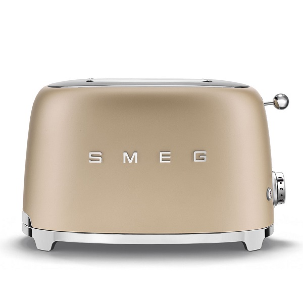 Máy nướng bánh mỳ SMEG TSF01CHMEU - màu đồng nhám