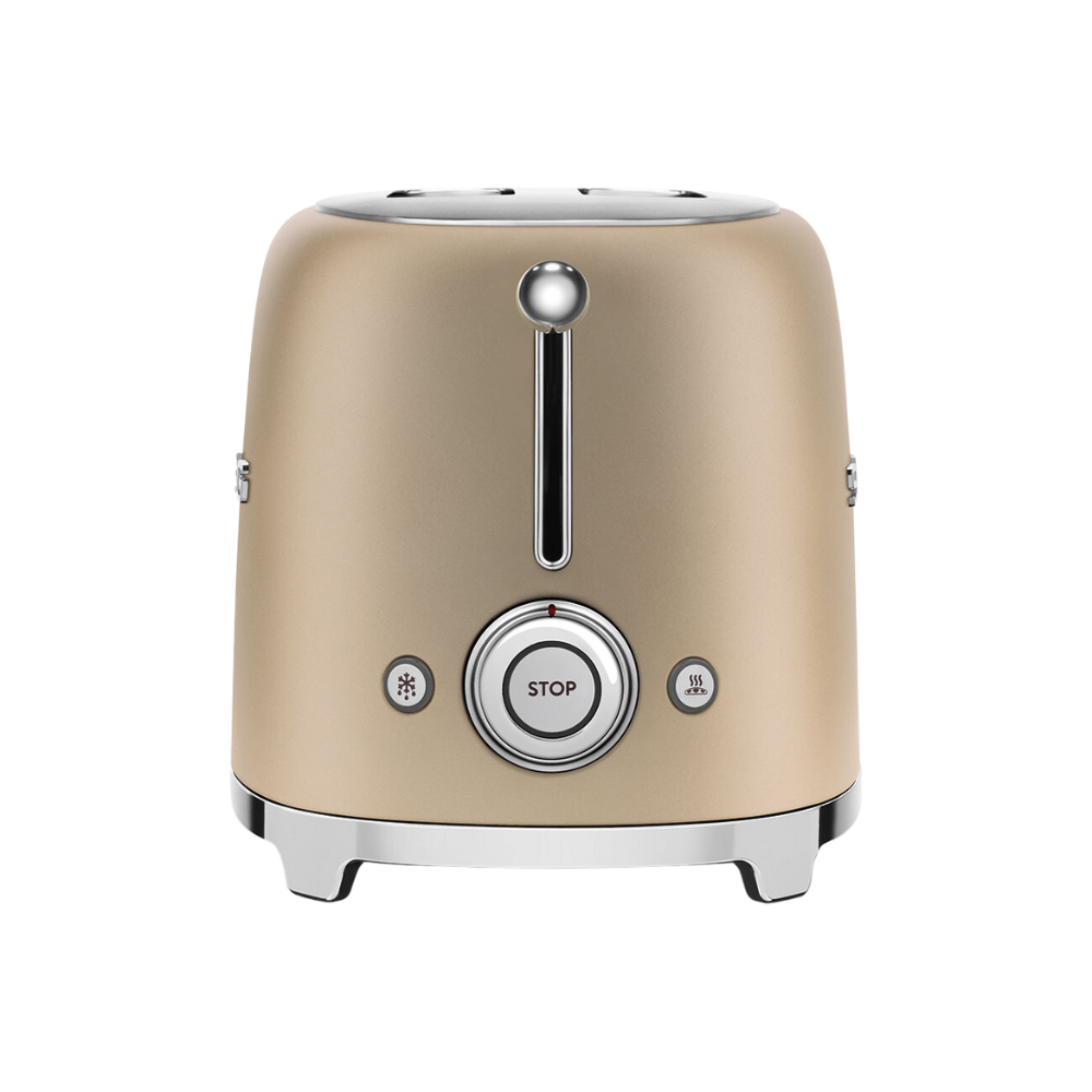 Máy nướng bánh mỳ SMEG TSF01CHMEU - màu đồng nhám