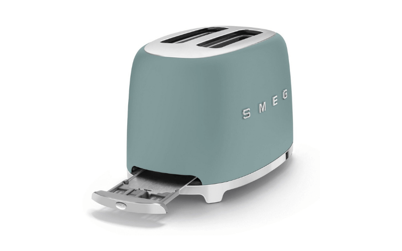 Máy nướng bánh mỳ SMEG TSF01EGMEU Emerald Green- màu xanh ngọc