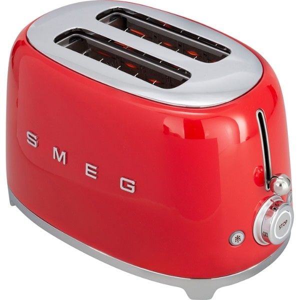 Máy nướng bánh mỳ SMEG TSF01RDEU màu đỏ