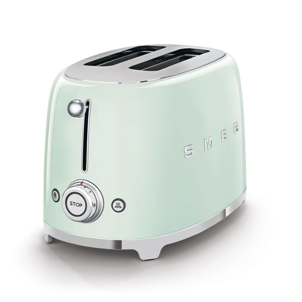 Máy nướng bánh mỳ SMEG TSF01PGEU màu xanh mint