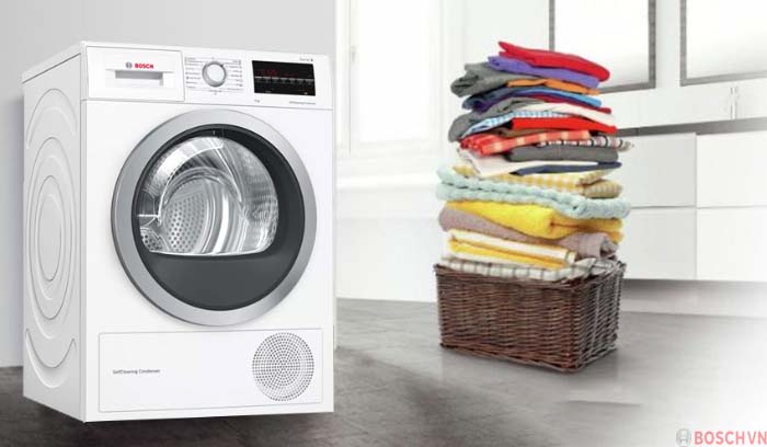 Máy sấy bơm nhiệt Bosch WTH85008SG 8kg - Series 4 - Tiết kiệm & Êm ái - Havyshop