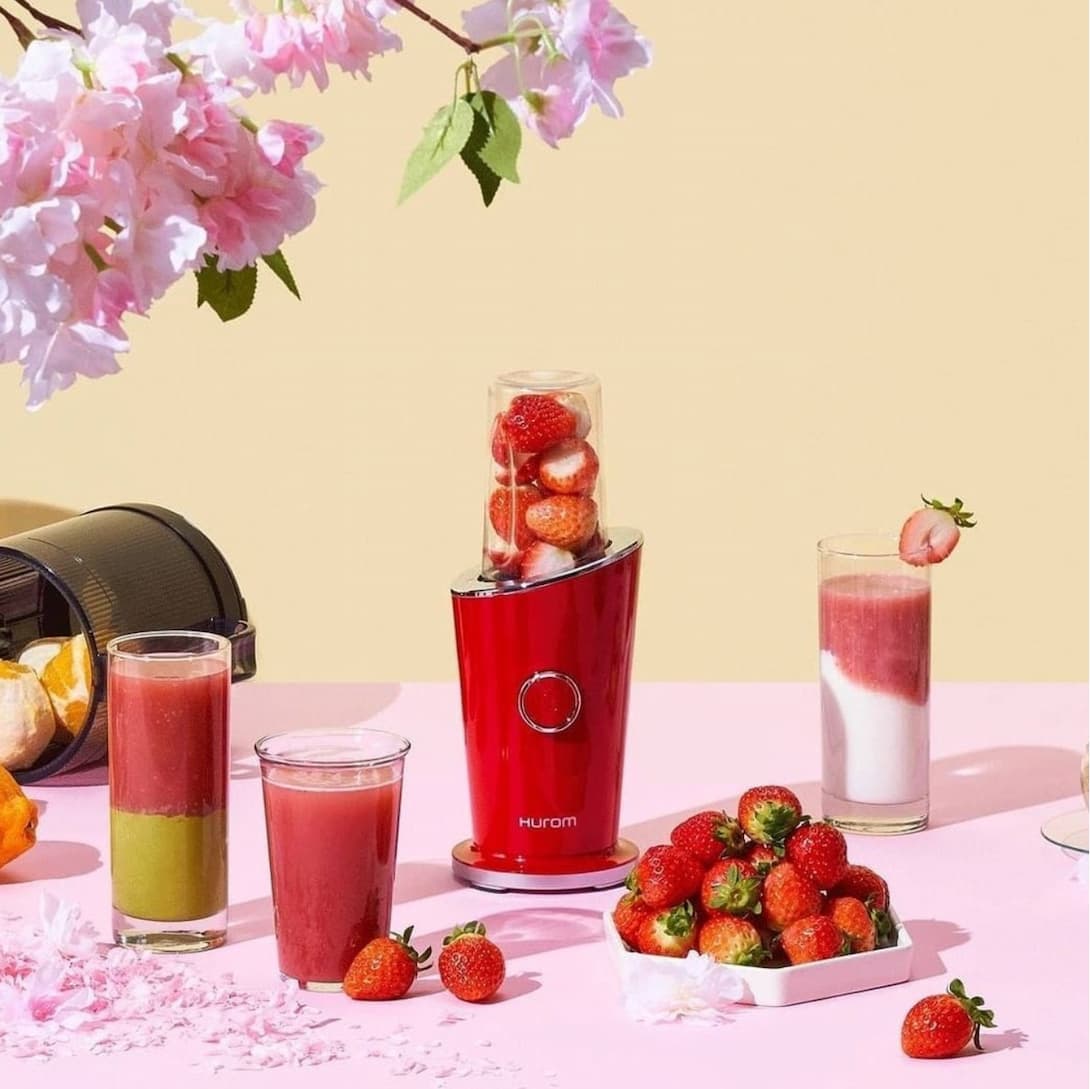 Máy xay sinh tố mini Hurom Blender BL-C01FRD màu đỏ