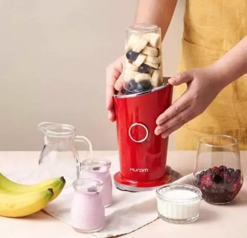 Máy xay sinh tố mini Hurom Blender BL-C01FRD màu đỏ