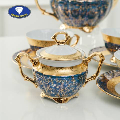 Bohemia - Bộ ấm trà sứ Tiệp MT CS LM011