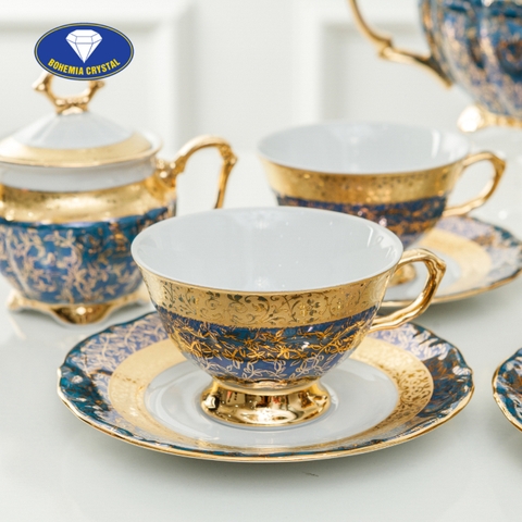 Bohemia - Bộ ấm trà sứ Tiệp MT CS LM011