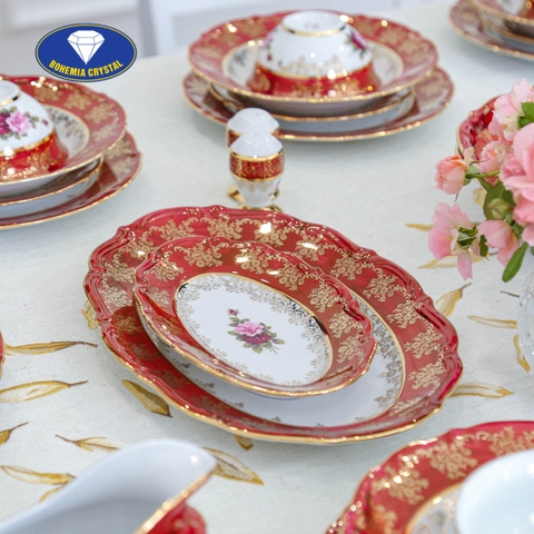 Bohemia - Bộ đồ ăn sứ Tiệp MT JS CL CE