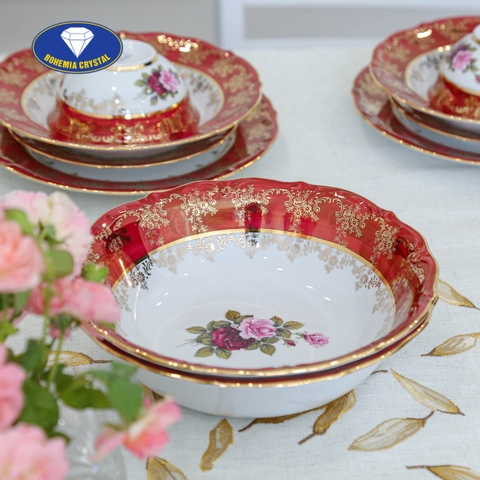 Bohemia - Bộ đồ ăn sứ Tiệp MT JS CL CE