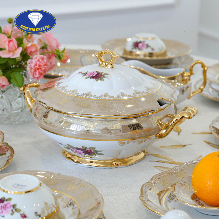 Bohemia - Bộ đồ ăn sứ Tiệp MT JS HL CE