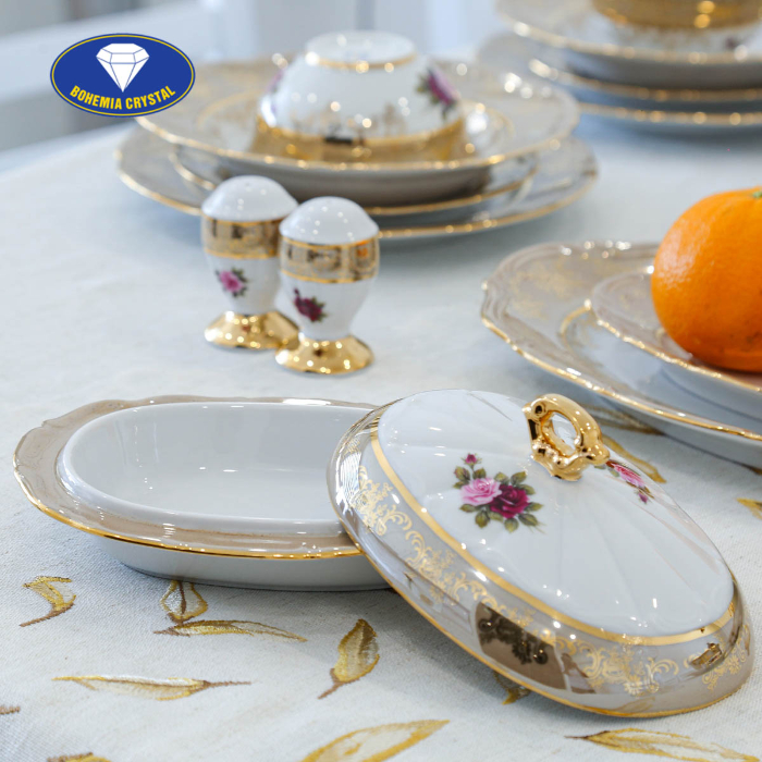 Bohemia - Bộ đồ ăn sứ Tiệp MT JS HL CE