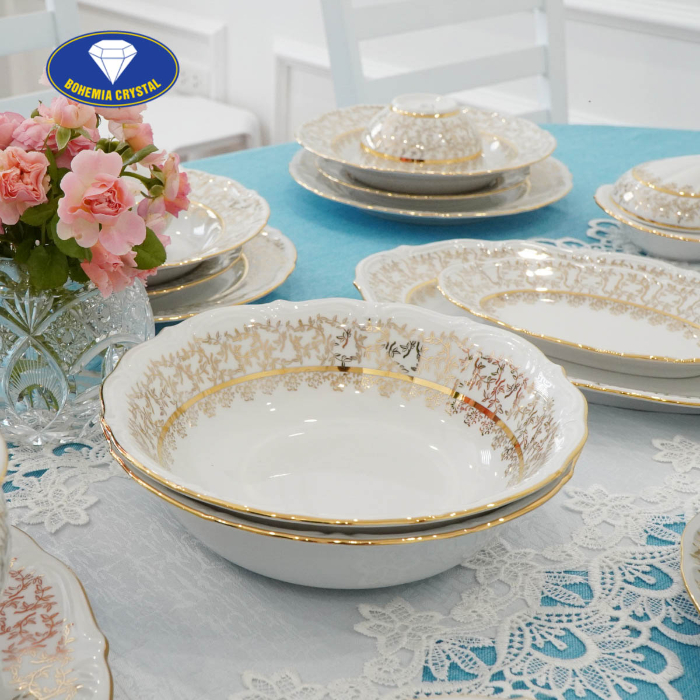 Bohemia - Bộ đồ ăn sứ Tiệp MT JS LB111