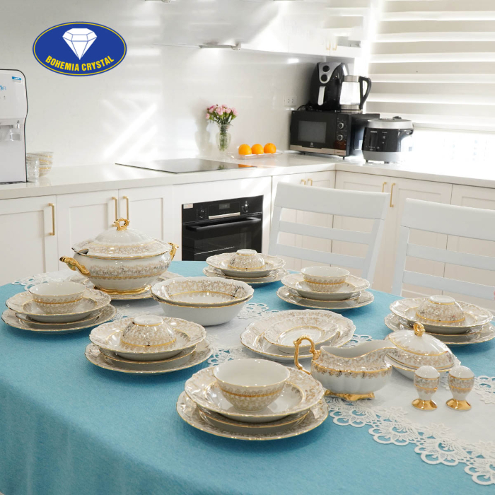 Bohemia - Bộ đồ ăn sứ Tiệp MT JS LB111