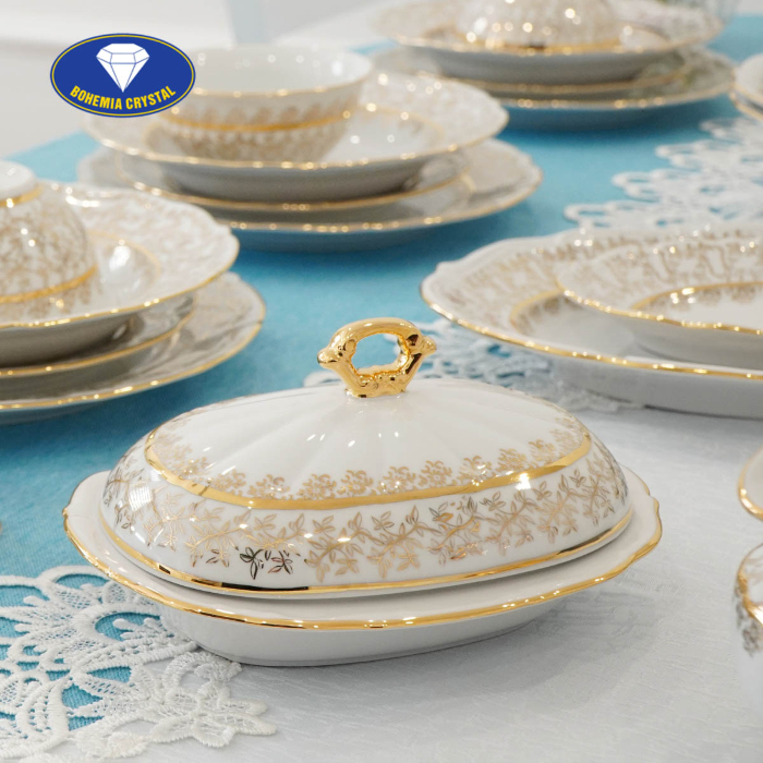 Bohemia - Bộ đồ ăn sứ Tiệp MT JS LB111