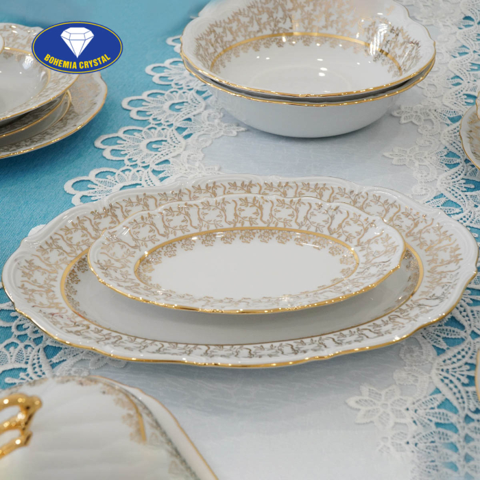 Bohemia - Bộ đồ ăn sứ Tiệp MT JS LB111