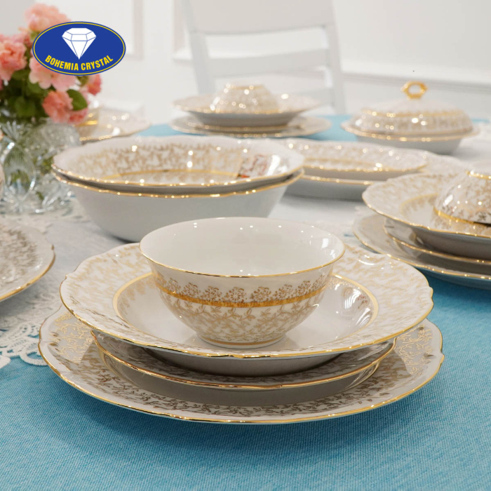 Bohemia - Bộ đồ ăn sứ Tiệp MT JS LB111
