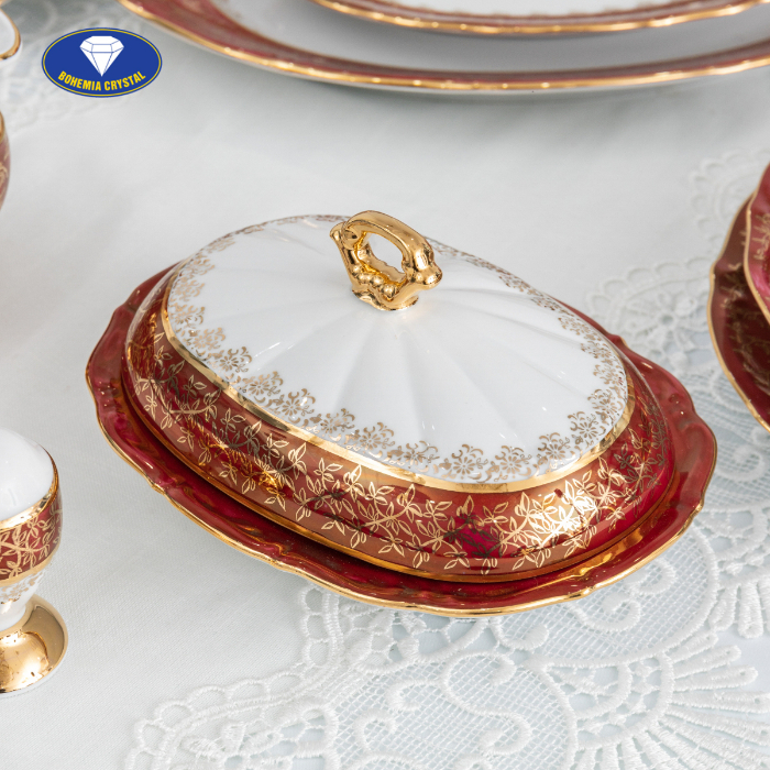 Bohemia - Bộ đồ ăn sứ Tiệp  MT JS LC111