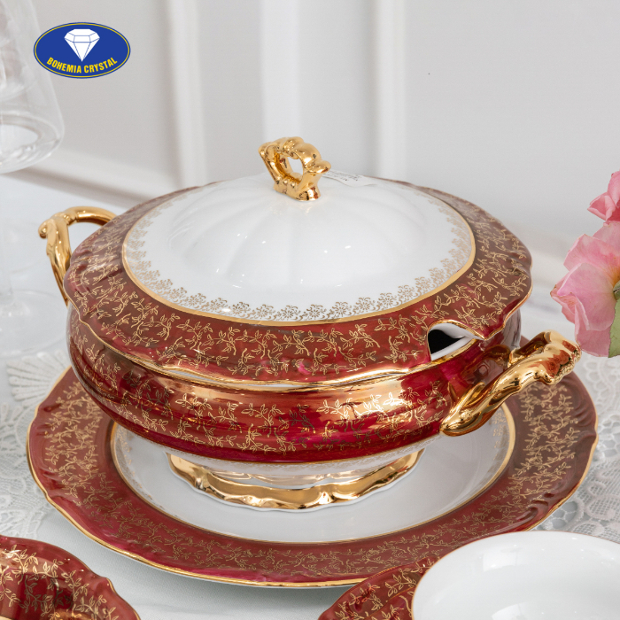 Bohemia - Bộ đồ ăn sứ Tiệp  MT JS LC111