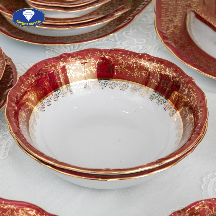 Bohemia - Bộ đồ ăn sứ Tiệp  MT JS LC111