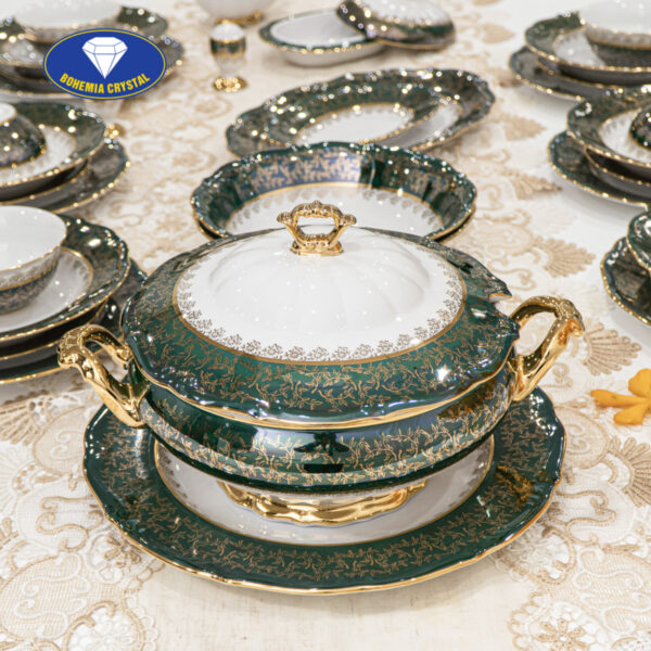 Bohemia - Bộ đồ ăn sứ Tiệp MT JS LZ111