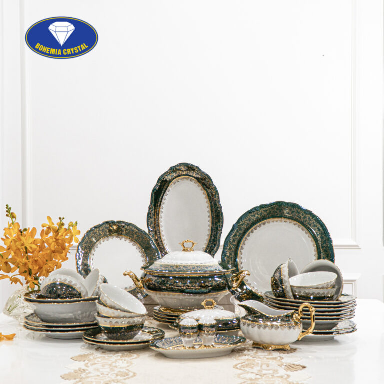Bohemia - Bộ đồ ăn sứ Tiệp MT JS LZ111