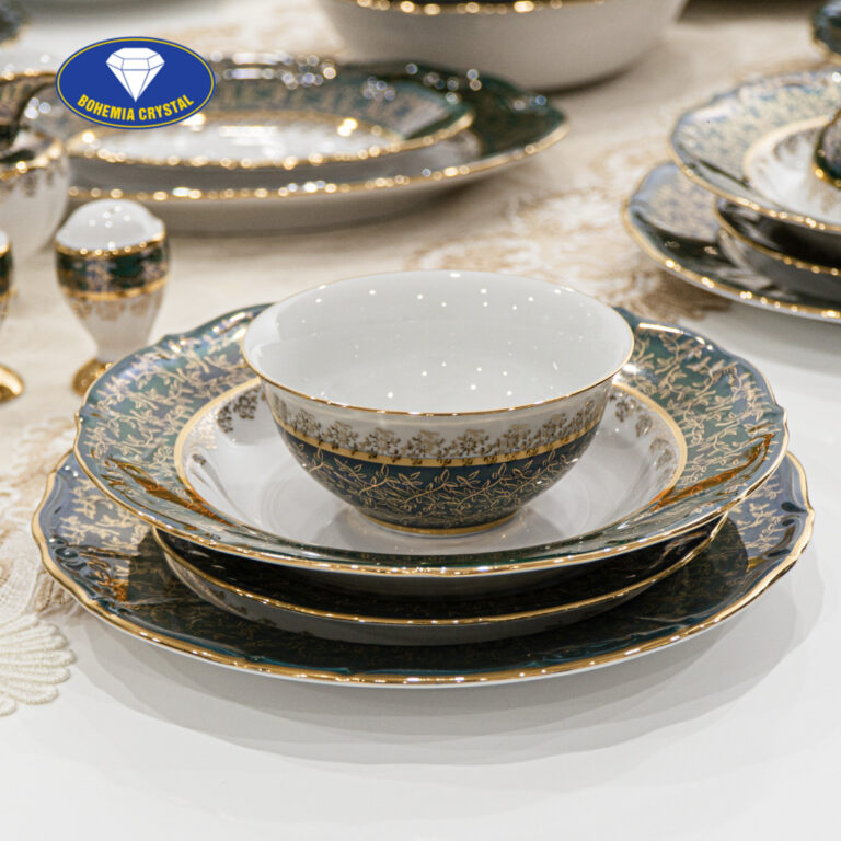 Bohemia - Bộ đồ ăn sứ Tiệp MT JS LZ111
