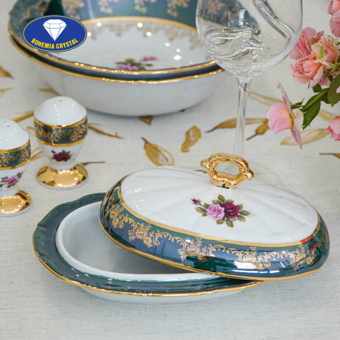 Bohemia - Bộ đồ ăn sứ Tiệp MT JS ZL CE