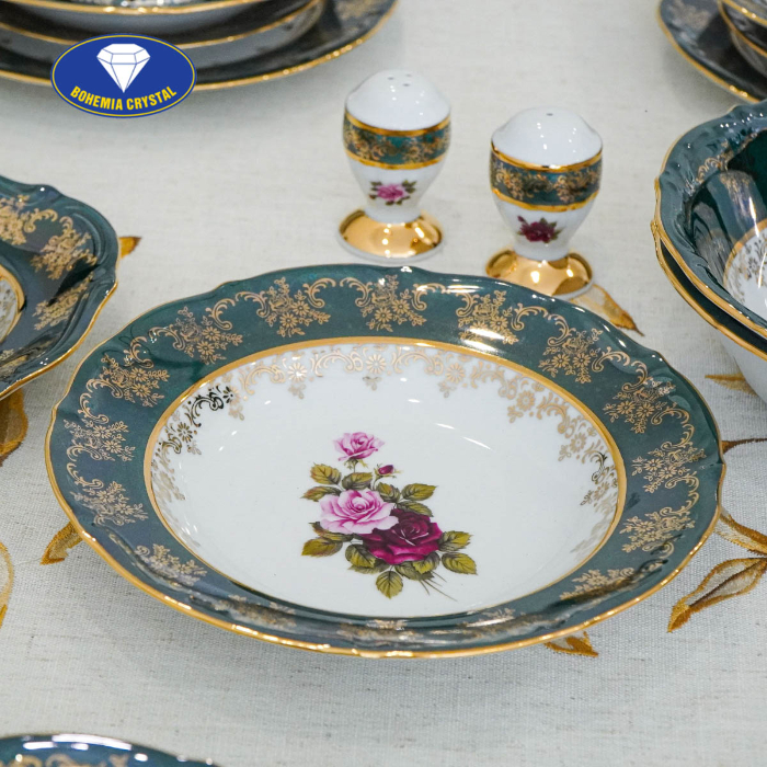 Bohemia - Bộ đồ ăn sứ Tiệp MT JS ZL CE